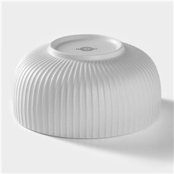 Миска фарфоровая Magistro Line, 1.3 л, d=17.5 см, белая