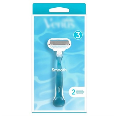 Станок для бритья Dʤɪˈlett ВИНУС Smooth (+ 2 кассеты) (Оригинал)