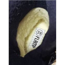 92M-QK-1636 син Ботинки зима для мальчиков (22-27)/12