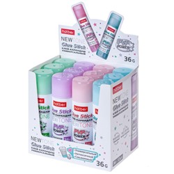 Клей-карандаш 36 гр ПВП (PVP) "НЬЮТОН/NEWtone" (067214) Хатбер