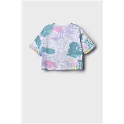 Фуфайка трикотажная для девочек (футболка) PLAYTODAY, 1240617