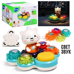 Развивающая игрушка "Медвежонок" на батарейках, в коробке