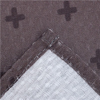 Набор подарочный «Этель» Tiger, полотенце 70×146 см, щётка, мочалка