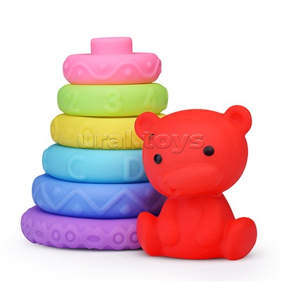 Пирамидка "Мишка-1" в сетке