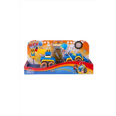 Игрушка Rev&Roll фигрука+машинка (пластик) - Авери и Аллей Игрушки разных брендов, 267816