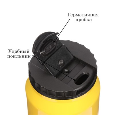 Термокружка, 400 мл, «Удачи на дороге», сохраняет тепло 8 ч, 7.6×19.3 см