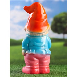 Садовая фигура из гипса «Гном с вилами», 35×12×15 см