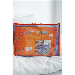 Покрывало детское стеганое бязь 1,5 сп хлопок 100% Роботы