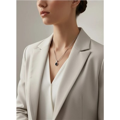 Кулон из стали на цепочке