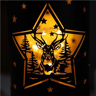 Фигура световая «Лесная сказка», 12.3×27.5 см, 1LED. батарейки АААх3 (не в компл.), свечение тёплое белое