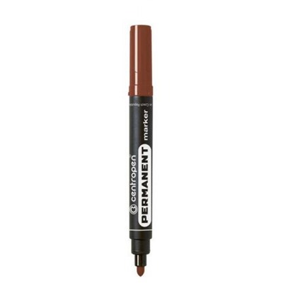Маркер перманентный 2.5мм 8566/1-11 коричневый Centropen