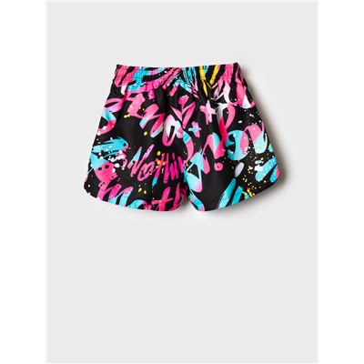 Шорты текстильные плавательные для девочек