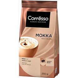 COFFESSO. Mokka (зерновой) 250 гр. мягкая упаковка