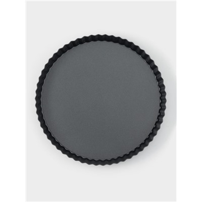 Форма для выпечки Доляна «Жаклин», d=24 см, разъёмная, антипригарное покрытие, чёрная