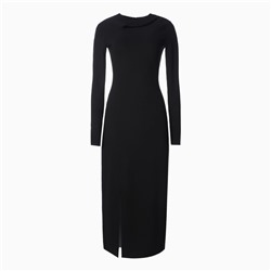 Платье женское, цвет черный, размер 44 (S)