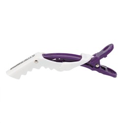Dewal Beauty Набор зажимов для волос DBCH36white/purple, бело-фиолетовый, 4 шт.