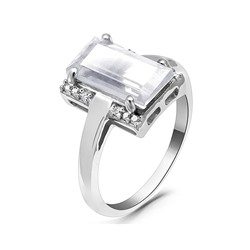 Кольцо, горный хрусталь, Татьяна