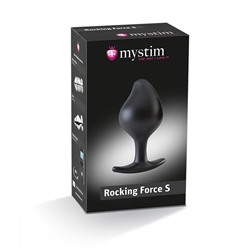 Анальная пробка Rocking Force S для электростимуляции - 9,5 см.