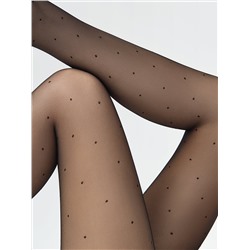 Minimi Колготки LA SFERA 20 (колготки в горошек)