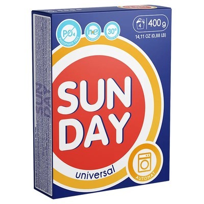 Стиральный порошок УНИВЕРСАЛЬНЫЙ автомат 0,4кг