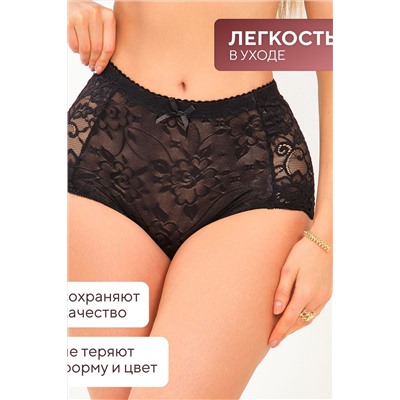 Трусы 98261 кружевные шорты высокие, набор 3 шт. , OIRO НАТАЛИ, 1190577