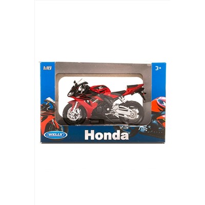 Игрушка модель мотоцикла 1:18 Honda CBR1000RR WELLY, 267466