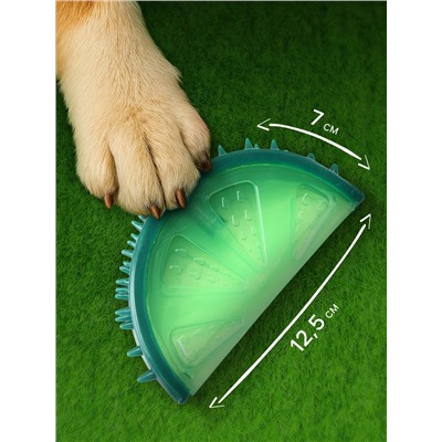 Игрушка охлаждающая для собак «Лайм», 12.5 см, TPR