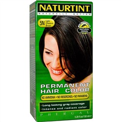 Naturtint, Стойкая краска для волос, 5N, светлый каштан, 150 мл (5,28 жидк. унций)