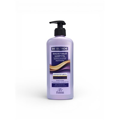Шампунь для волос Floresan «Корректор цвета» фиолетовый, 400 мл