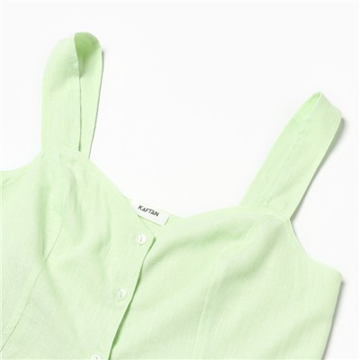 Пижама женская (топ, шорты) KAFTAN Lime series, размер 44-46