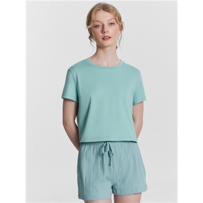 КОМПЛЕКТ ЖЕНСКИЙ (ДЖЕМПЕР, ШОРТЫ) 592495