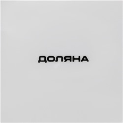 Тарелка фарфоровая обеденная Доляна «Звёздная ночь», d=25 см