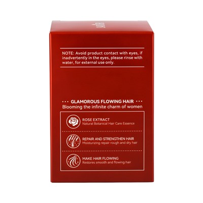 Масло для волос в капсулах, восстанавливающее, с экстрактом розы, 1 мл × 30 шт.