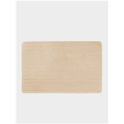 Коврик Savanna, 50×80 см, ворс 1 см, микрофибра, бежевый