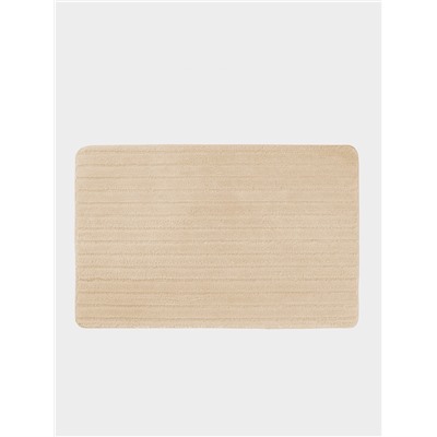 Коврик Savanna, 50×80 см, ворс 1 см, микрофибра, бежевый