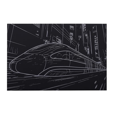 Набор для рисования "Транспорт" в пакете