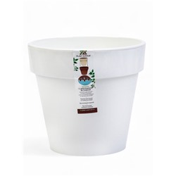 Кашпо со вставкой «Порто», 3.5 л, d=20 см, h=19 см, пластик, белое