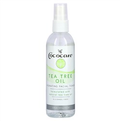 Cococare, Tea Tree Oil, Hydrating Facial Toner, Alcohol-Free, 4 fl oz (118 ml)