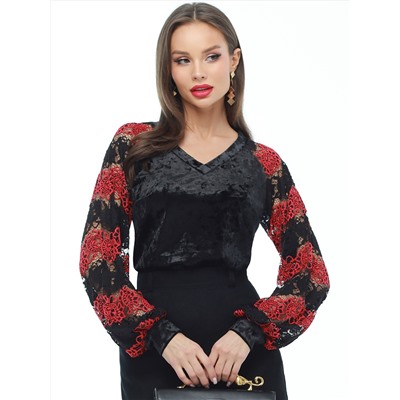 Блузка Александрин, блэк