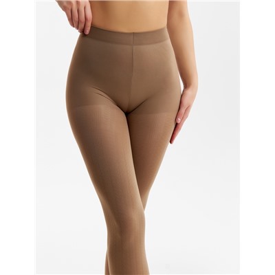 Женские колготки MINAKU 100 ден, бежевые, размер 2/S