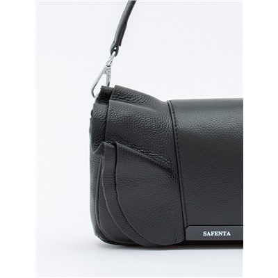 Сумка 9261S black Velina Fabbiano-Safenta