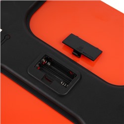 Весы напольные Luazon LVE-006, электронные, до 180 кг, 2хAAA (не в комплекте), оранжевые