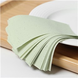 Матирующие салфетки с экстрактом зеленого чая из льняного волокна, 100 шт.