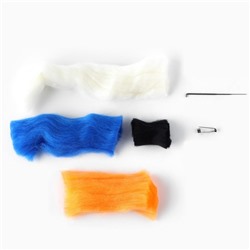 Валяние из шерсти на новый год. Брошь своими руками «Снеговичок», новогодний набор для творчества