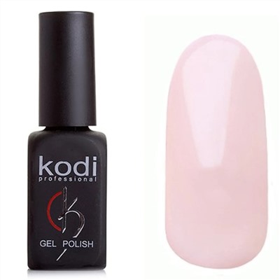 Kodi Гель-лак №062, пастельно-розовый без блёсток и перламутра, плотный, 8 мл 9744