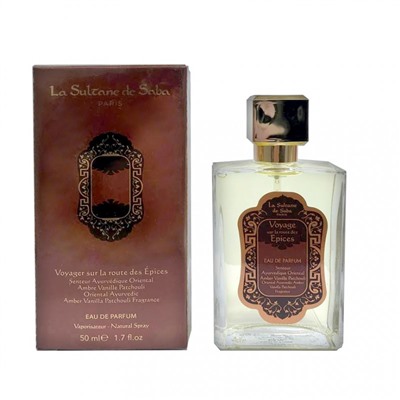 Парфюмерная вода La Sultane de Saba Voyage Sur La Route Des Epices Ambre Vanille Patchouli унисекс 50 мл (Luxe)