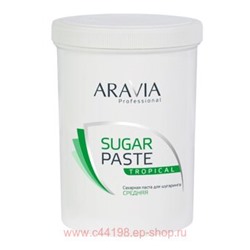 ARAVIA Professional Сахарная паста для шугаринга Тропическая средней консистенции 1500гр арт 1054