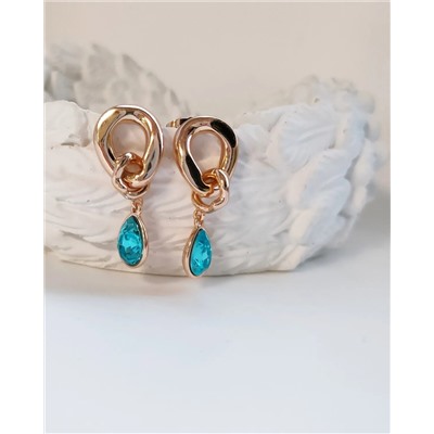 Серьги с кристаллами Swarovski