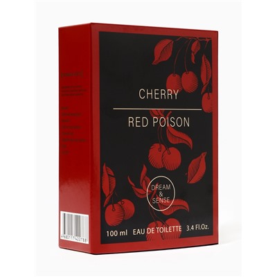 Туалетная вода женская Dream & Sense Cherry Red Poison, 100 мл