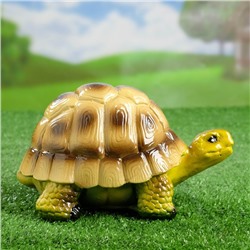 Садовая фигура из гипса «Черепаха Пашка», 21×14×13 см, МИКС